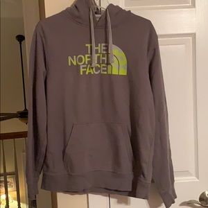 The North Face sweatshirt